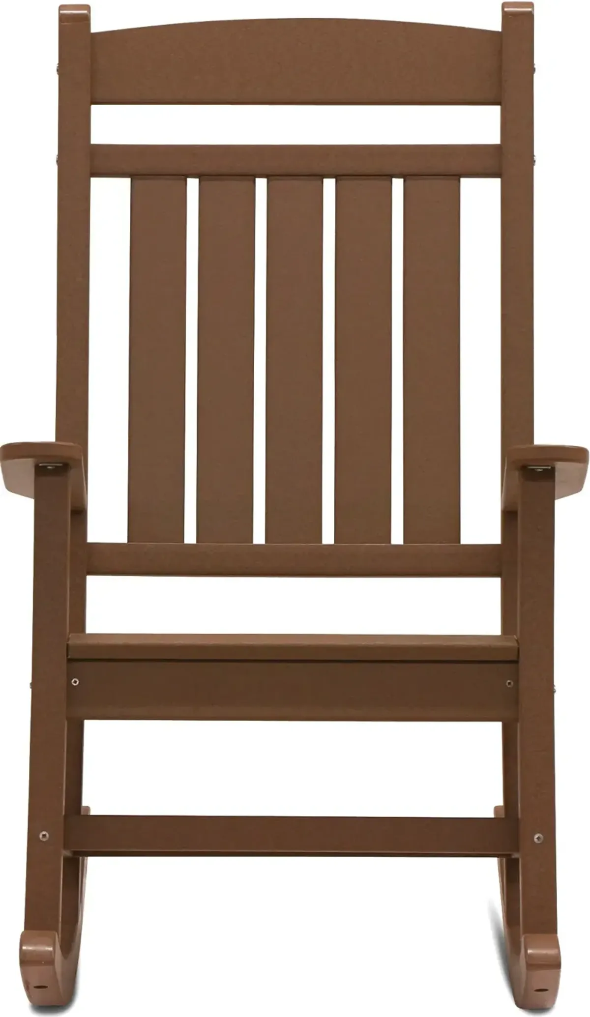 Breezey Outdoor Adirondack Rocking Chair - Teak