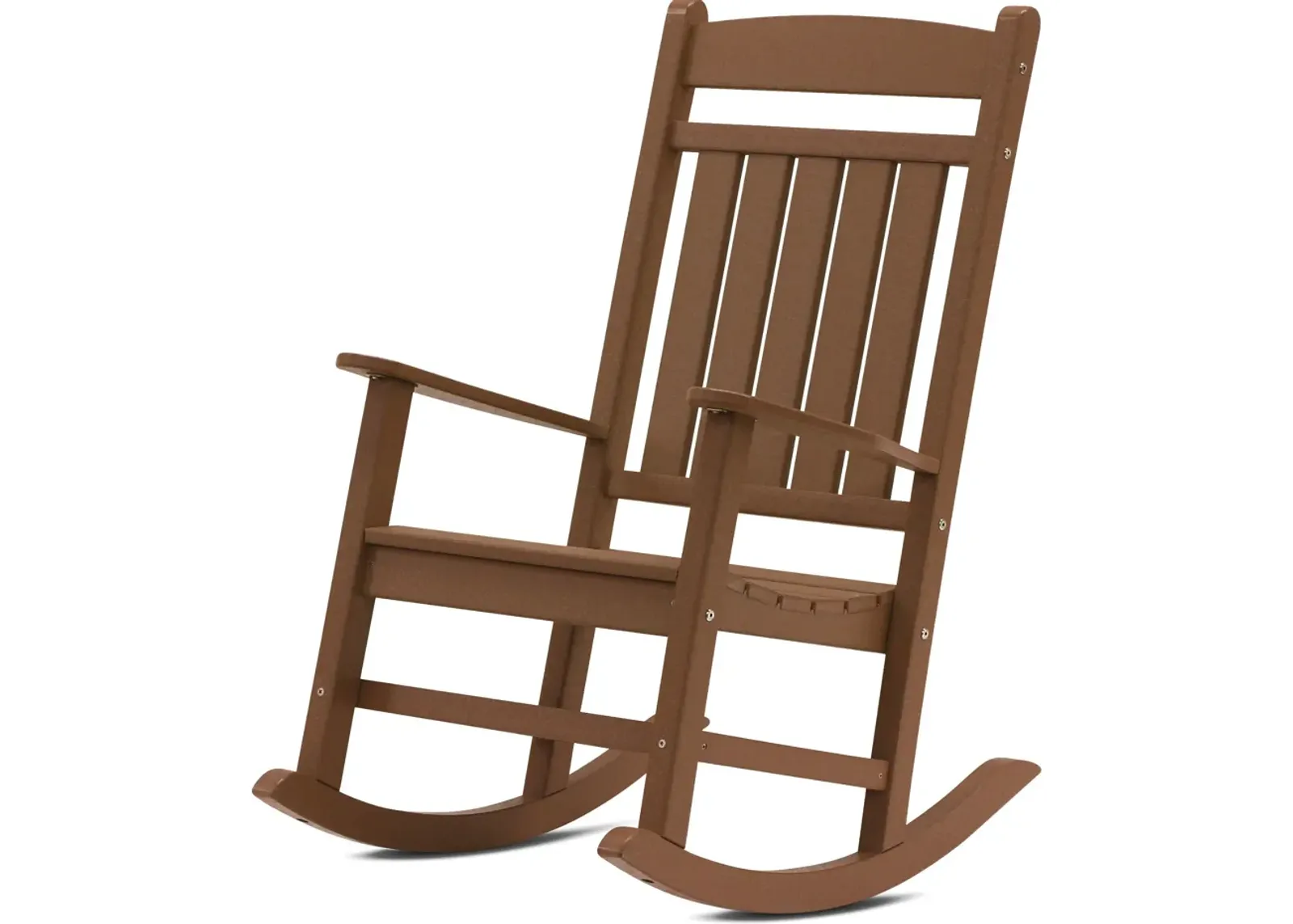 Breezey Outdoor Adirondack Rocking Chair - Teak