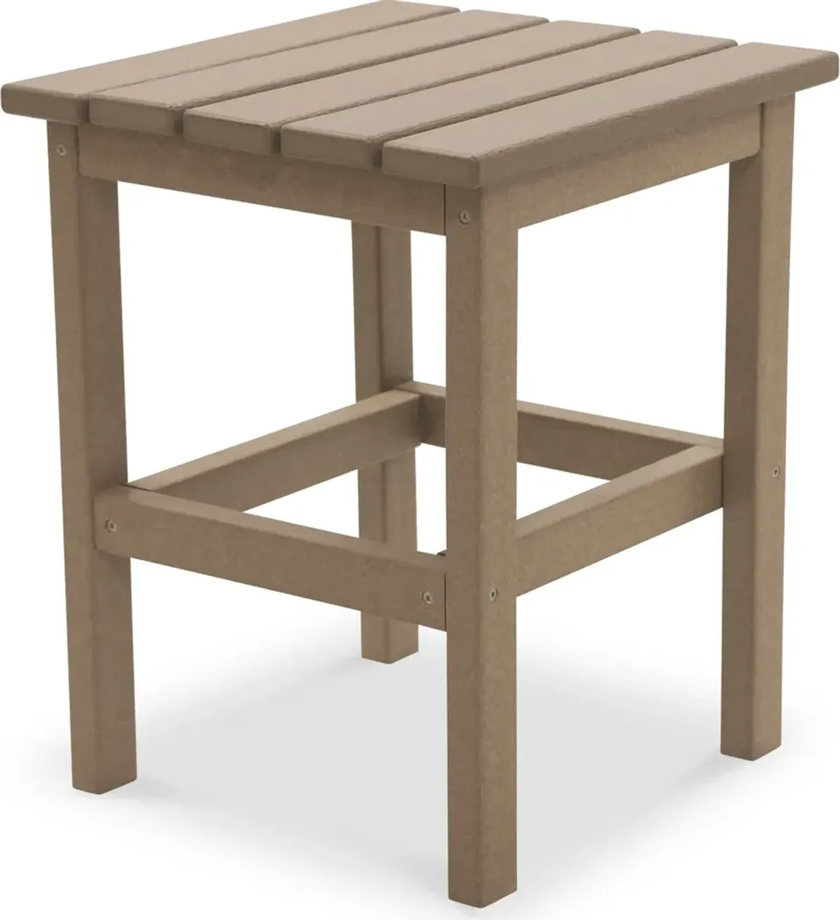 Avail Outdoor Side Table - White Washed Wood