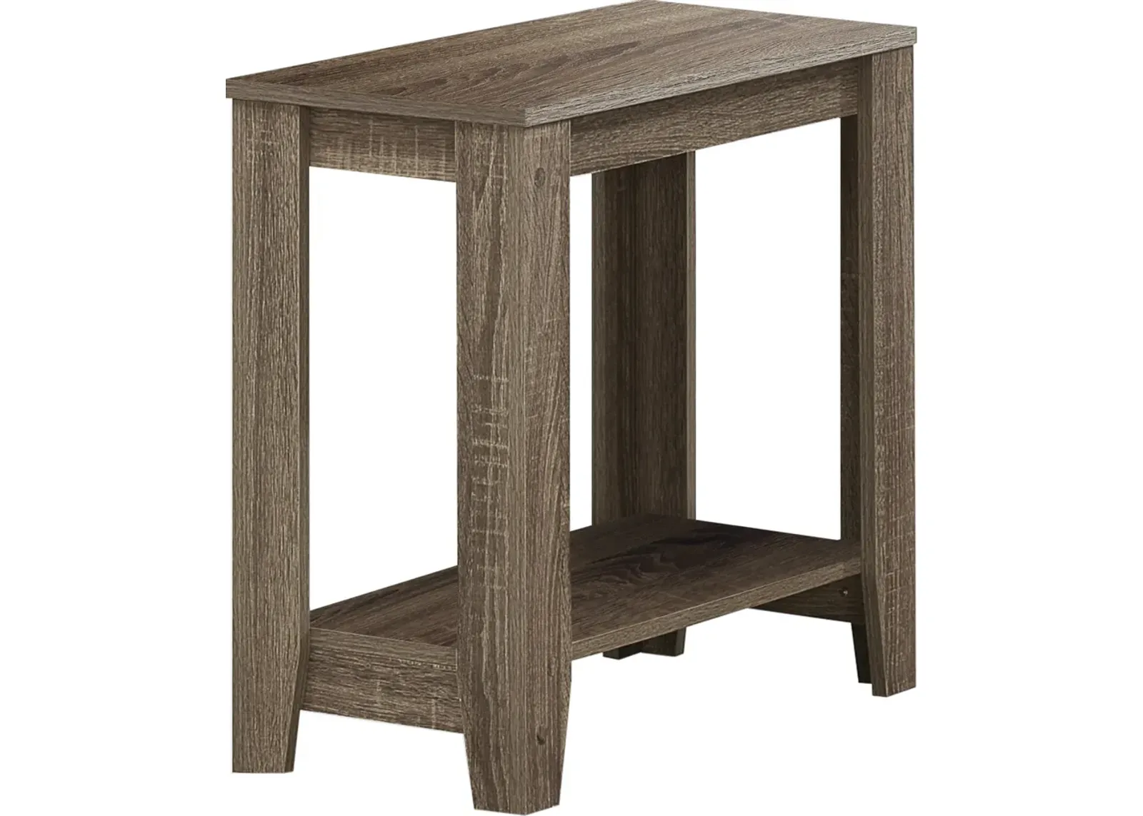 Roger End Table - Dark Taupe