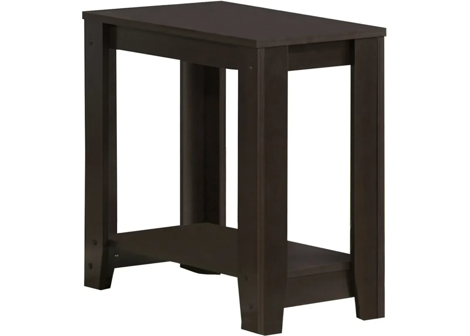 Roger End Table - Dark Brown