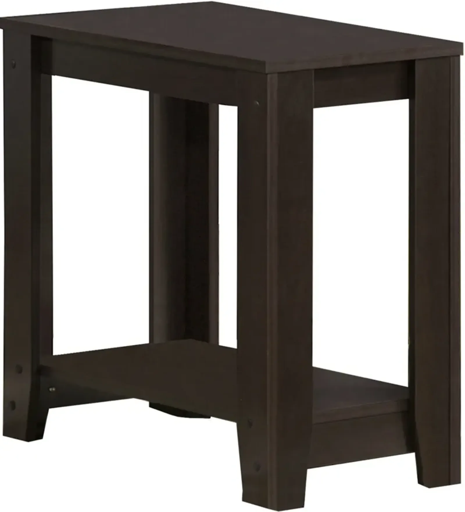 Roger End Table - Dark Brown