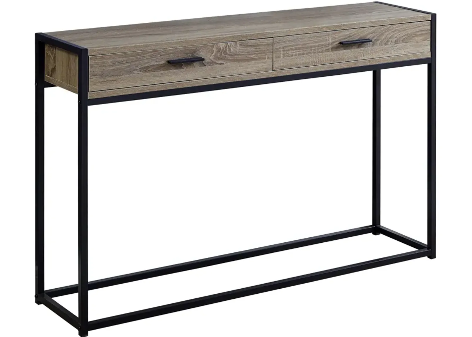 Pete Console Table - Brown/Black