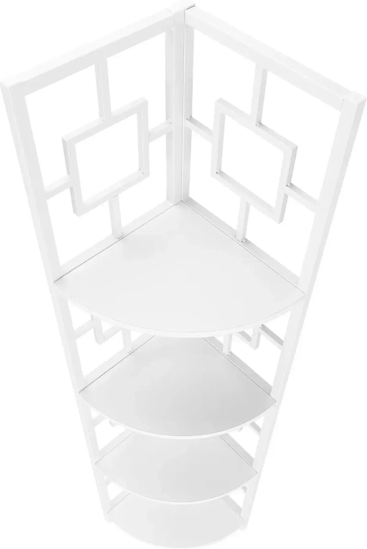 Jimmie Corner Etagere - White