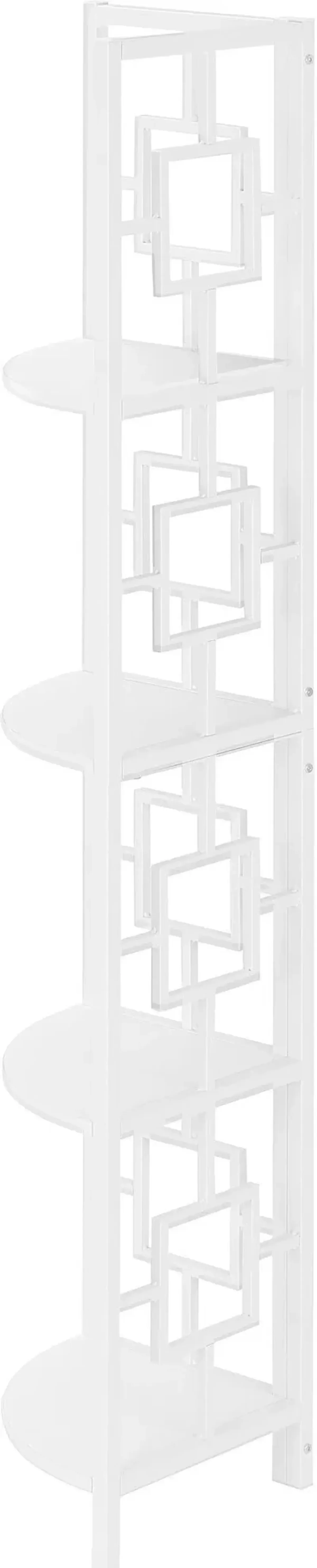 Jimmie Corner Etagere - White