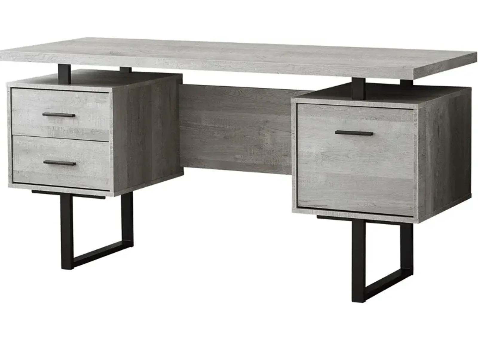 Cecelia Desk - Gray/Black