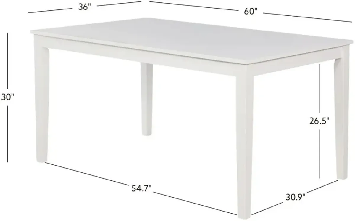 Boyd Dining Table - White