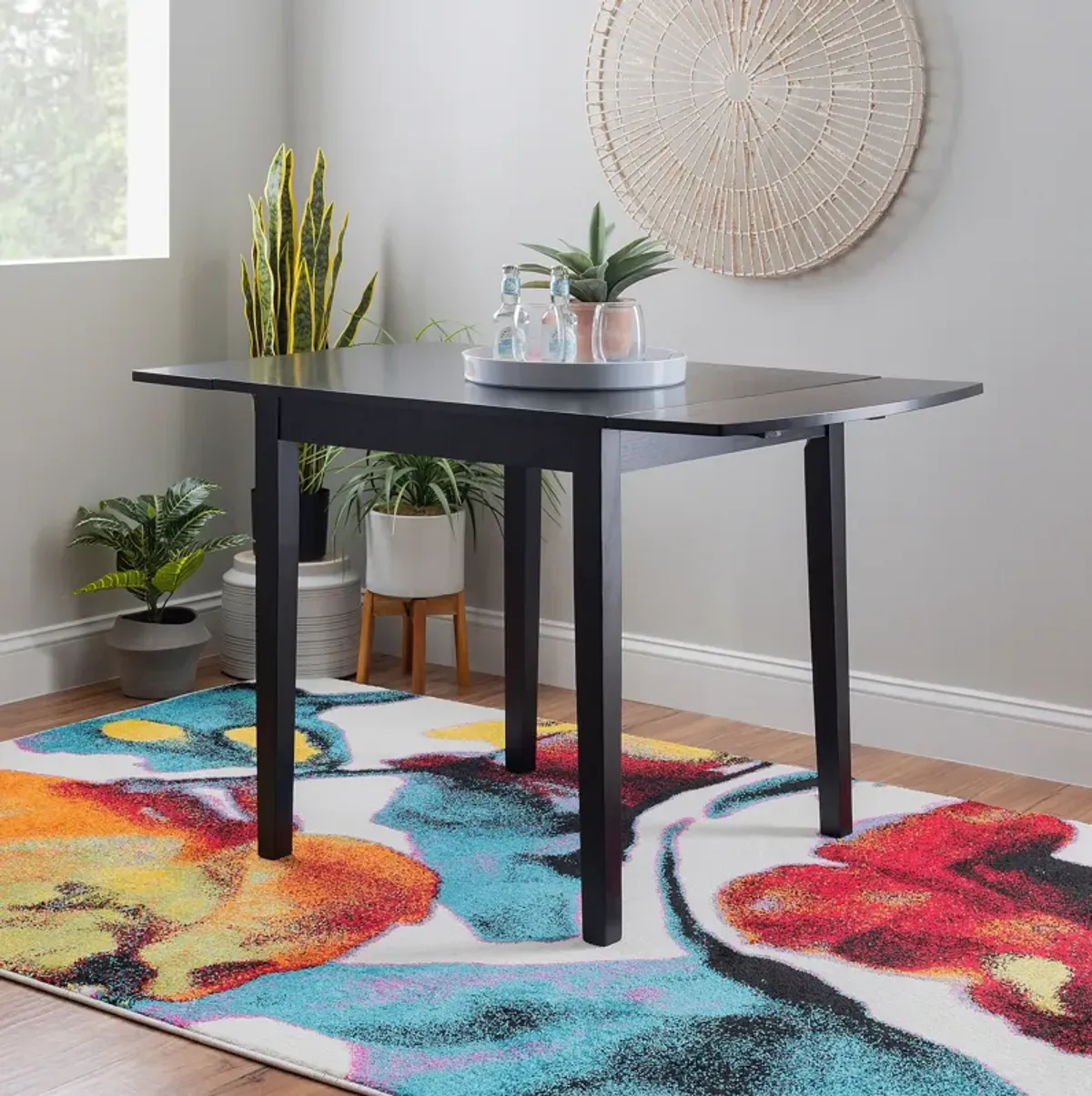 Krigel Extendable Dining Table - Black