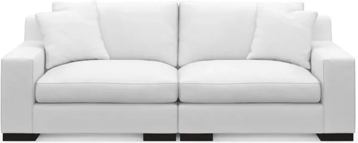 Bondi Foam Comfort 2-Piece Sofa - Contessa Vanilla