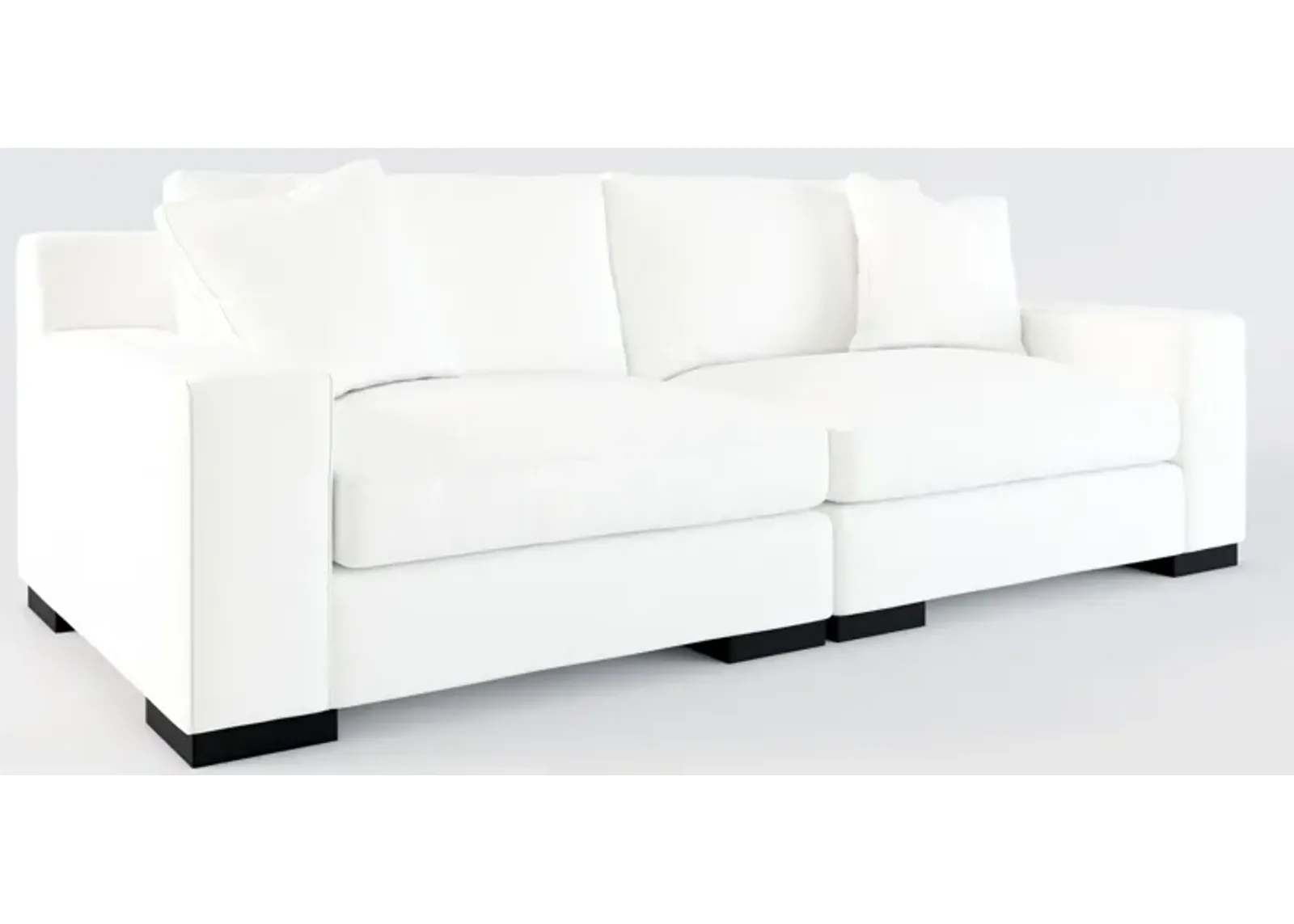 Bondi Foam Comfort 2-Piece Sofa - Contessa Vanilla