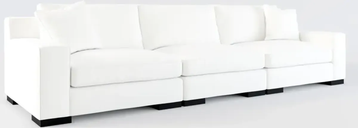 Bondi Foam Comfort 3-Piece Sofa - Contessa Vanilla