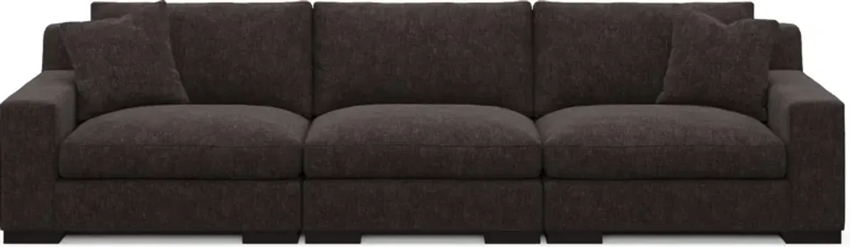 Bondi Hybrid Comfort 3-Piece Sofa - Contessa Java