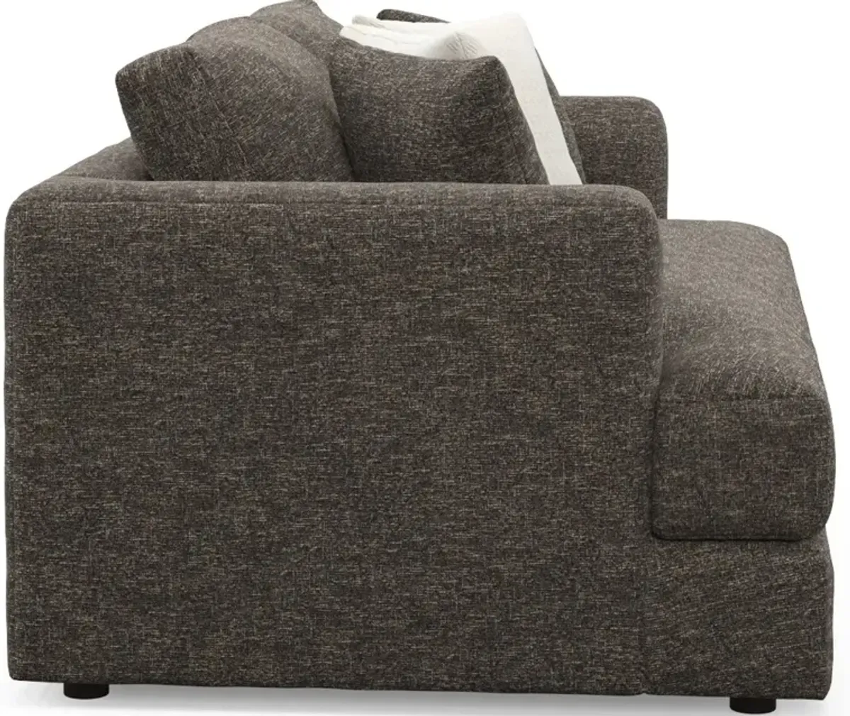 Ridley Foam Comfort Sofa, Loveseat, and Chair Set - M Walnut