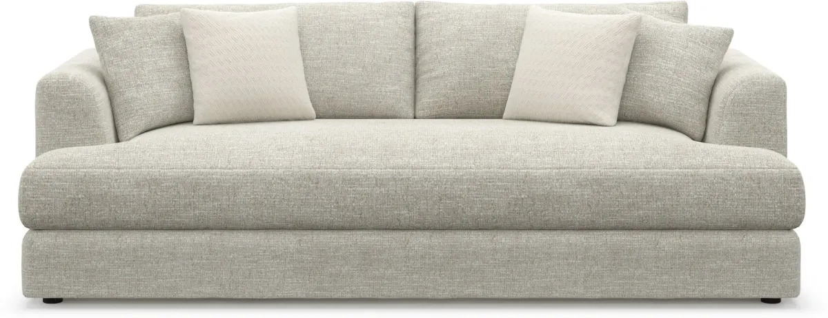 Ridley Foam Comfort Sofa - M Ivory