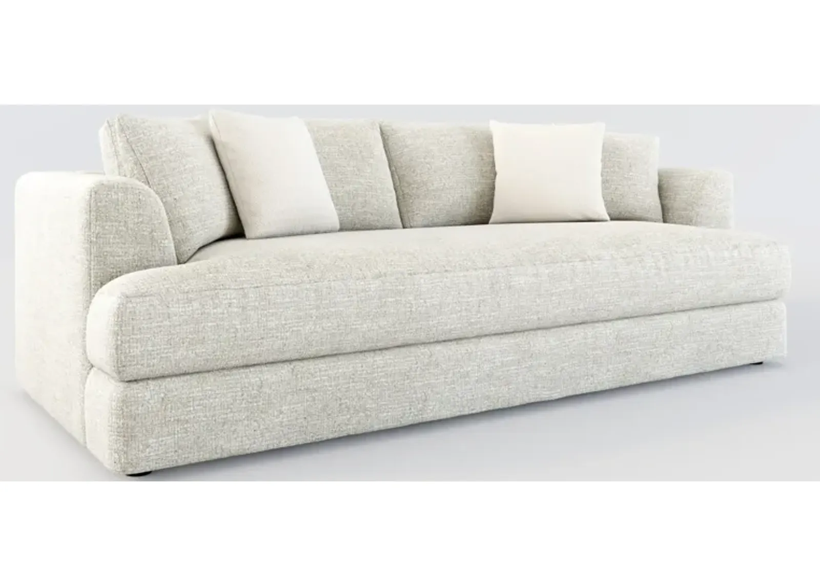 Ridley Foam Comfort Sofa - M Ivory