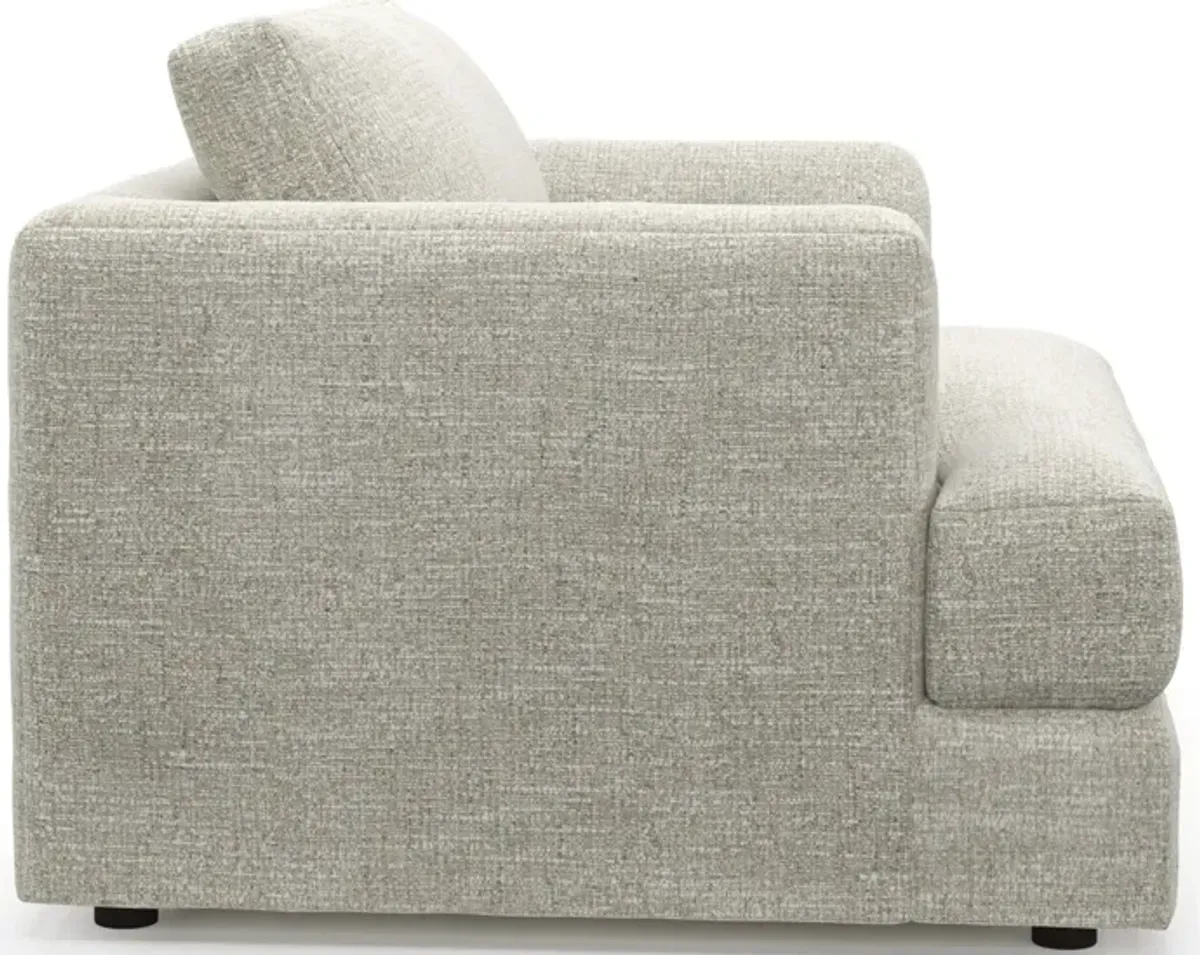 Ridley Foam Comfort Sofa, Loveseat, and Chair Set - M Ivory