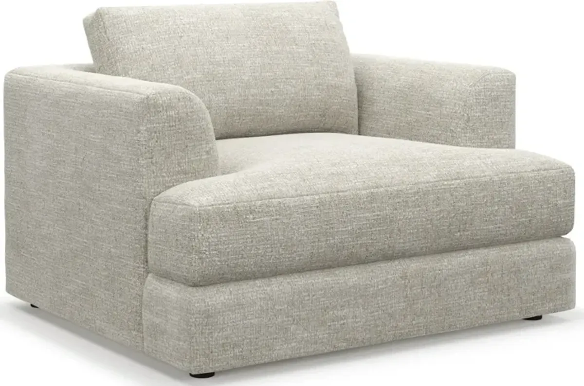 Ridley Foam Comfort Sofa, Loveseat, and Chair Set - M Ivory