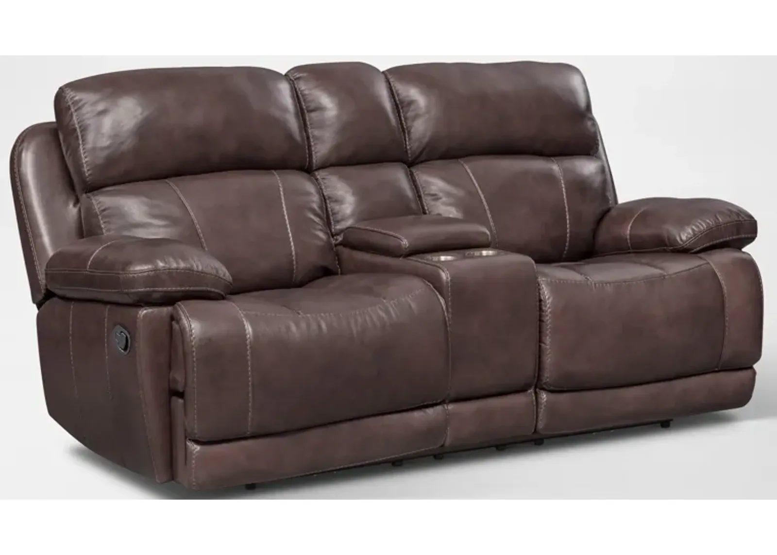 Monte Carlo Manual Reclining Loveseat - Chocolate