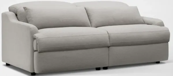 Gentry 2-Piece Dual-Power Reclining Loveseat - Dove