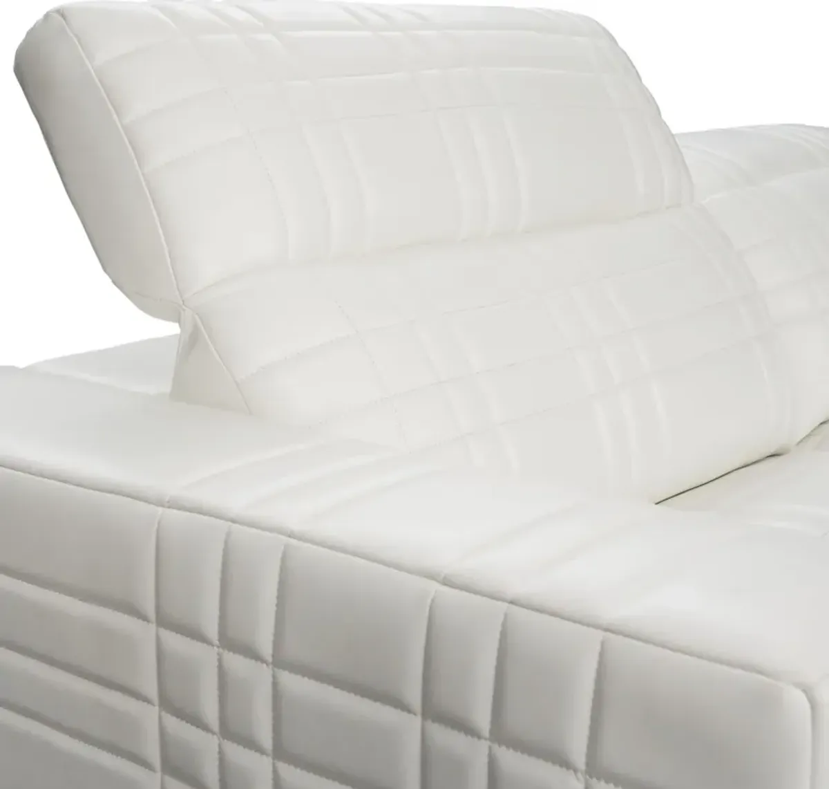 Ralston Dual-Power Reclining Loveseat - White