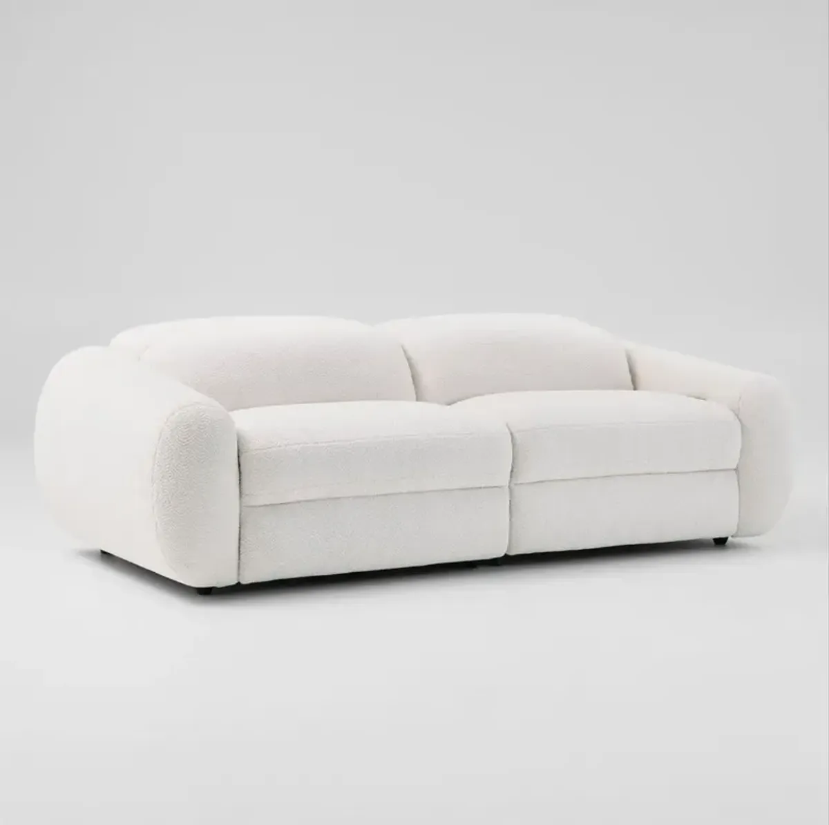 Aura Dual-Power Reclining Sofa - Ivory