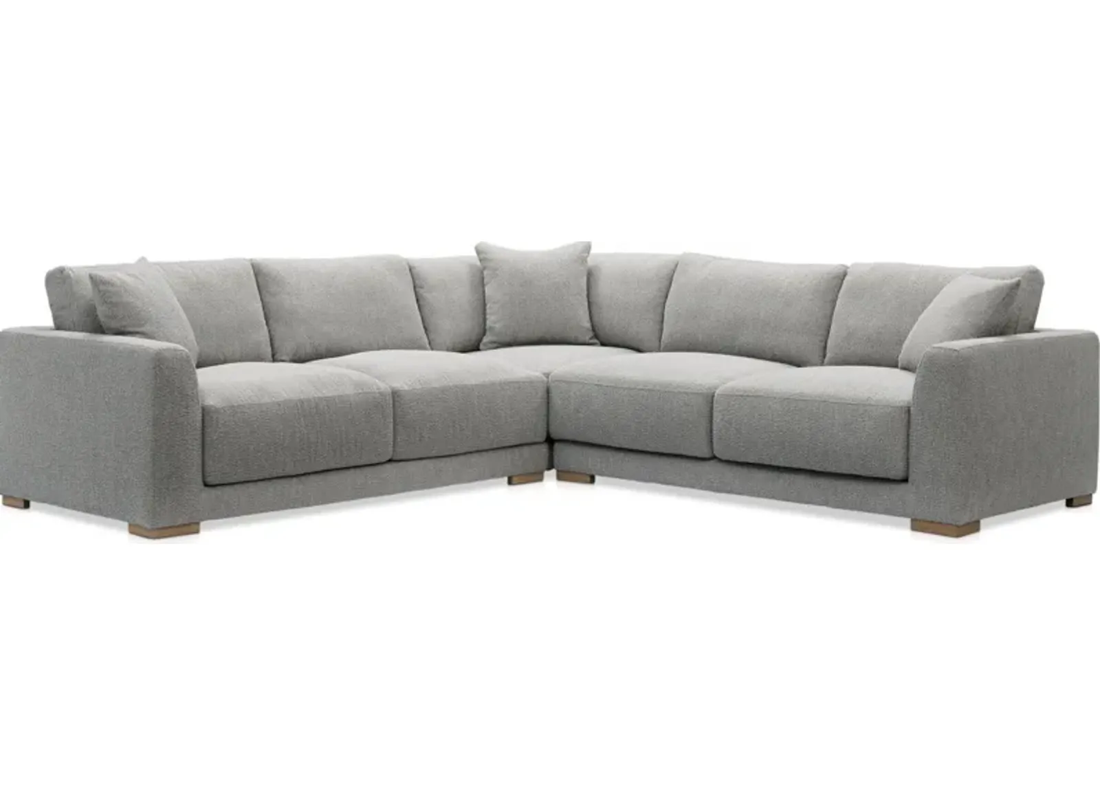 Solana 3-Piece Sectional - Gray