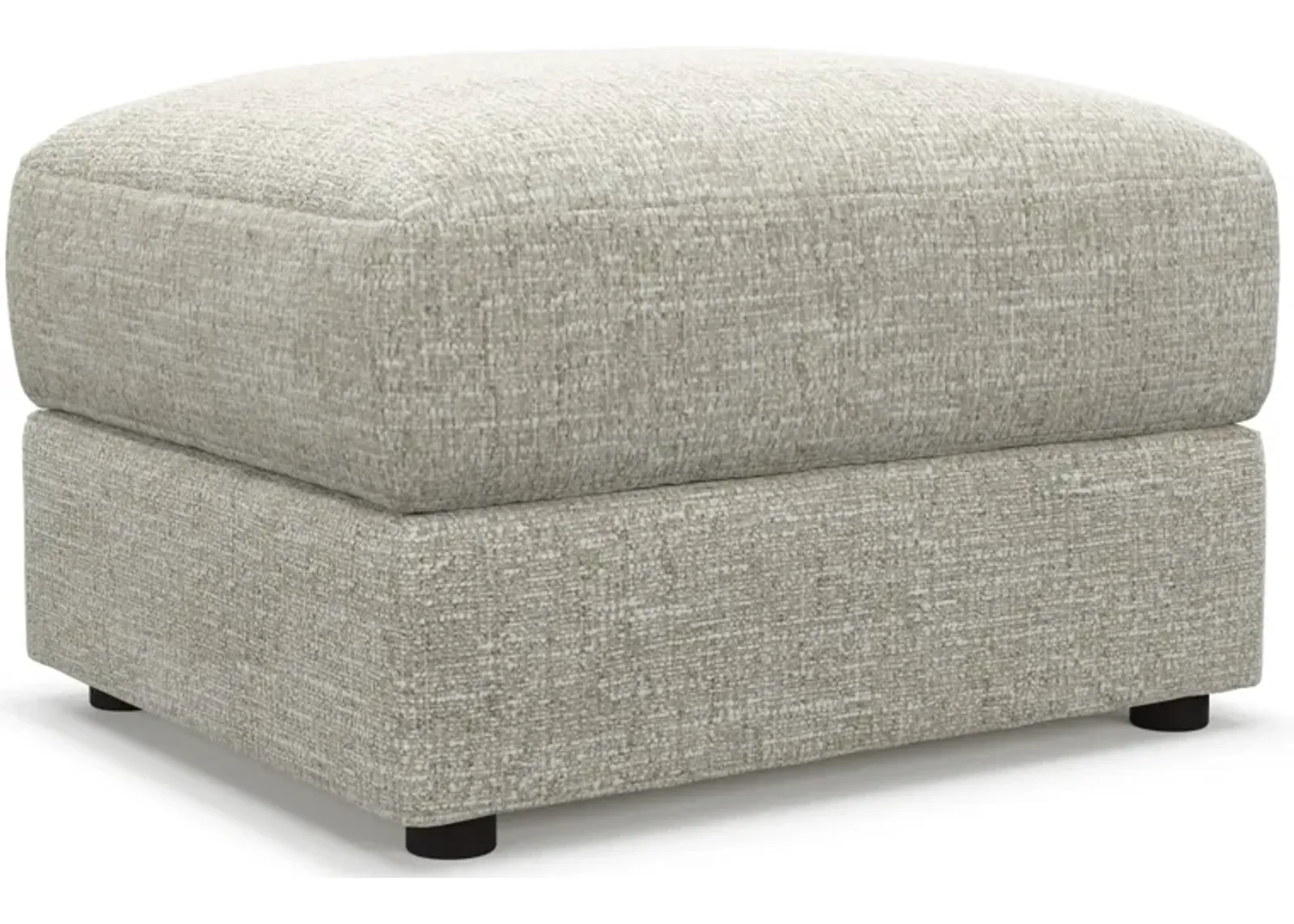 Ridley Foam Comfort Ottoman - M Ivory