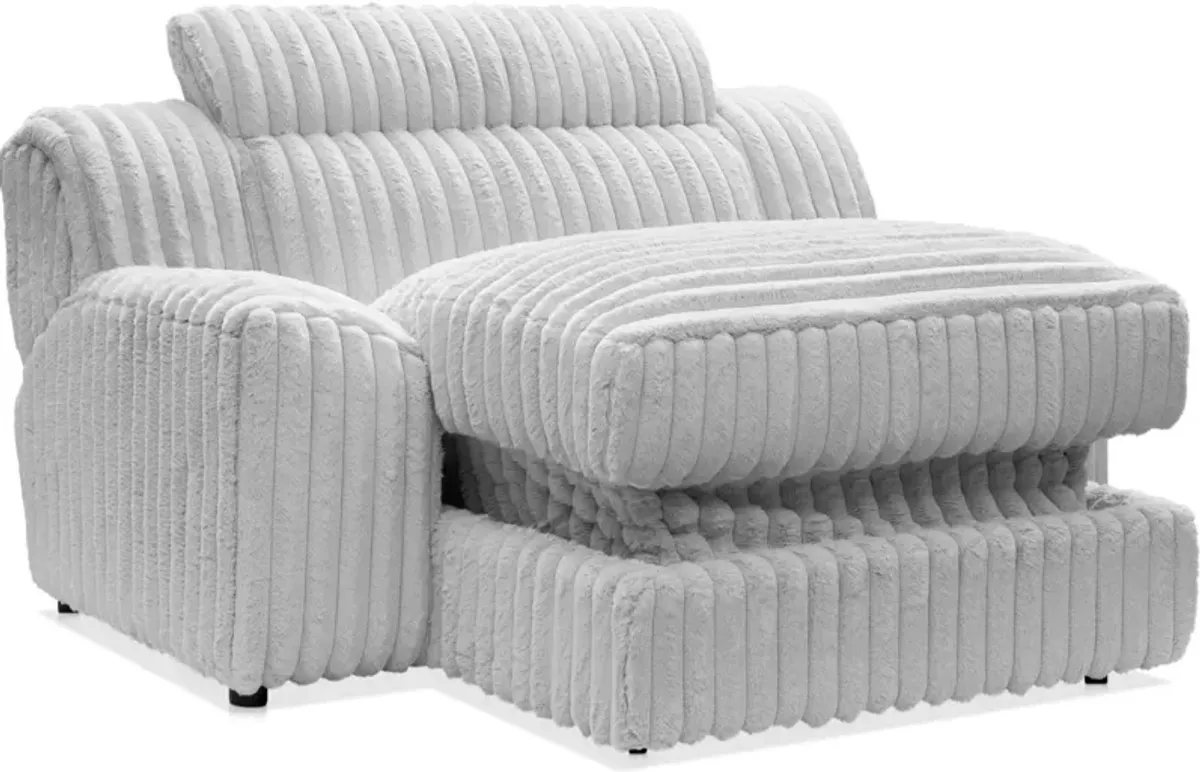 Koala Dual-Power Reclining Sofa, Loveseat and Adjustable Chaise Lounge Set