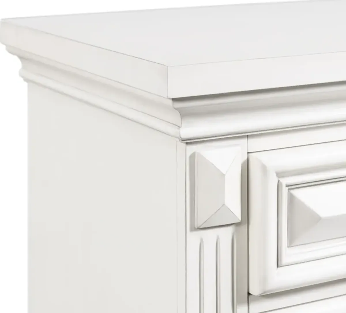 Senna 2 Drawer Nightstand - White