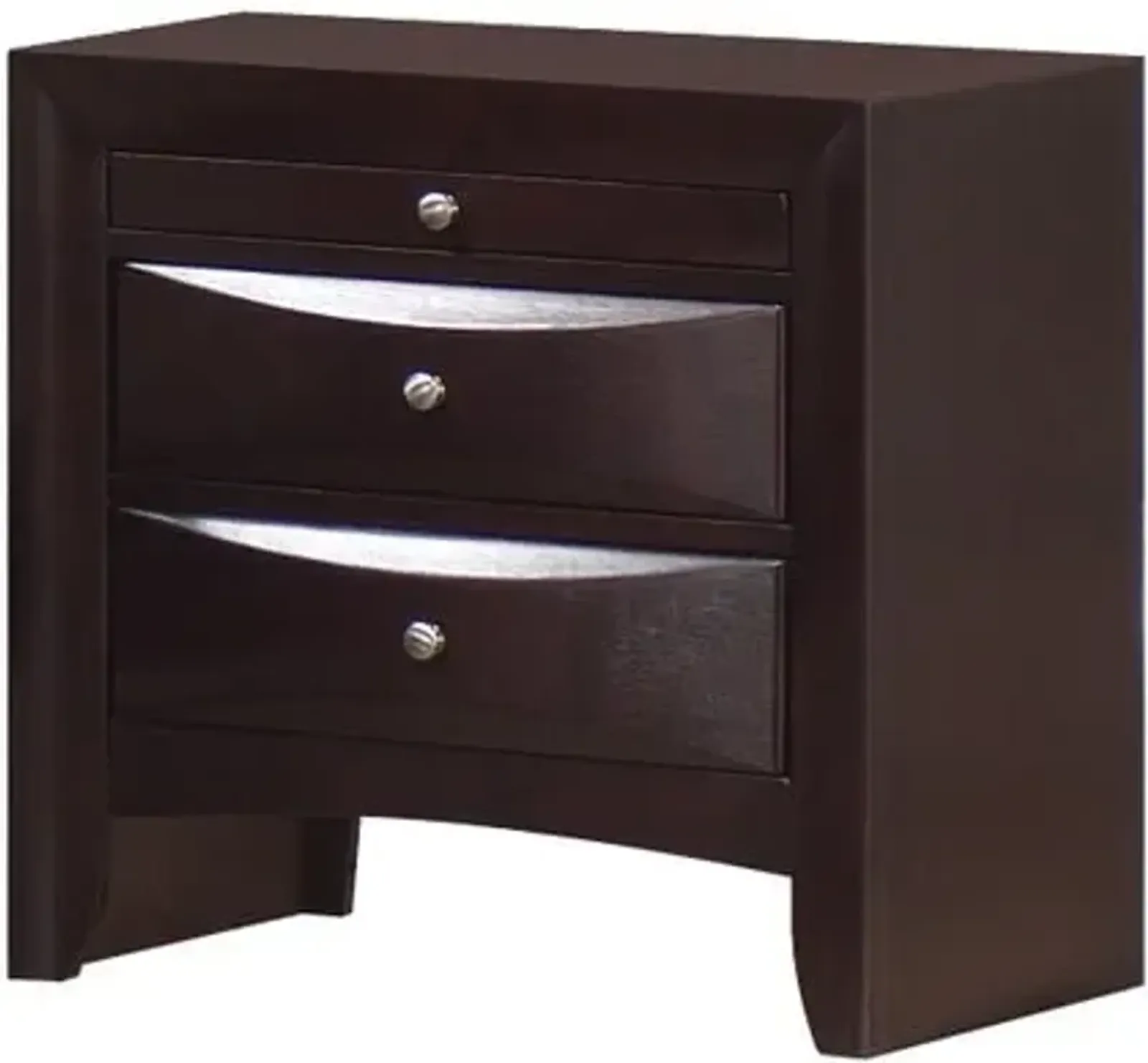 Wisteria 2 Drawer Nightstand - Brown