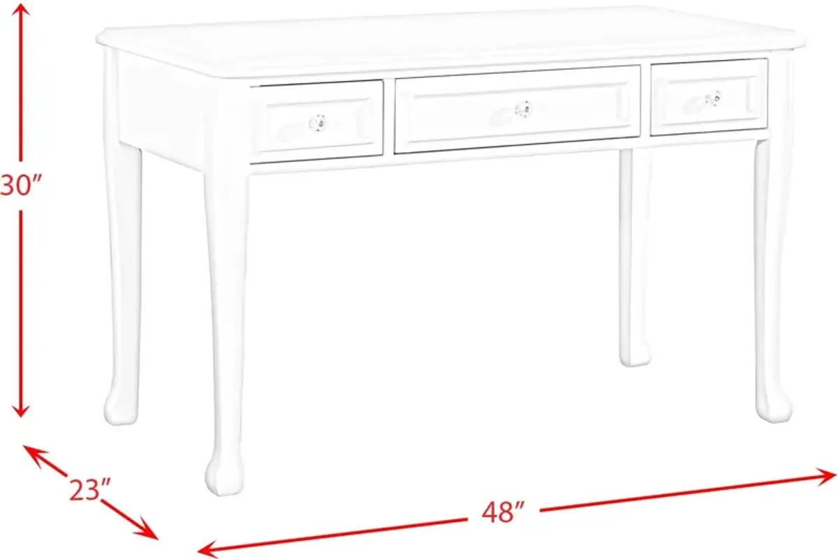 Quill Desk - White