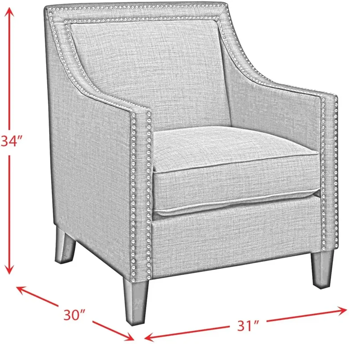Adonis Accent Chair - Natural