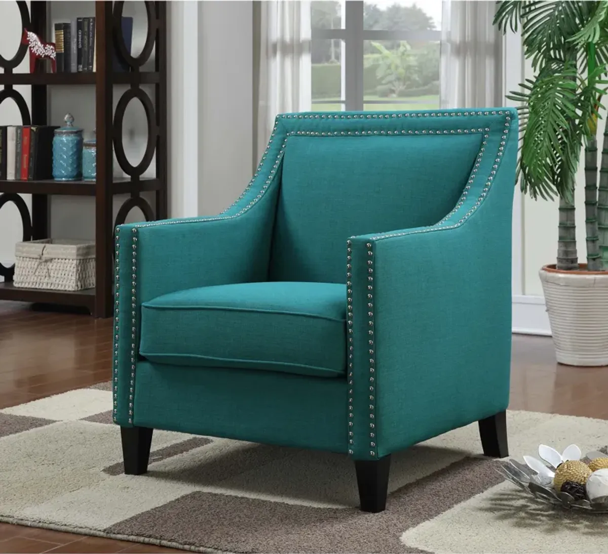 Adonis Accent Chair - Aqua