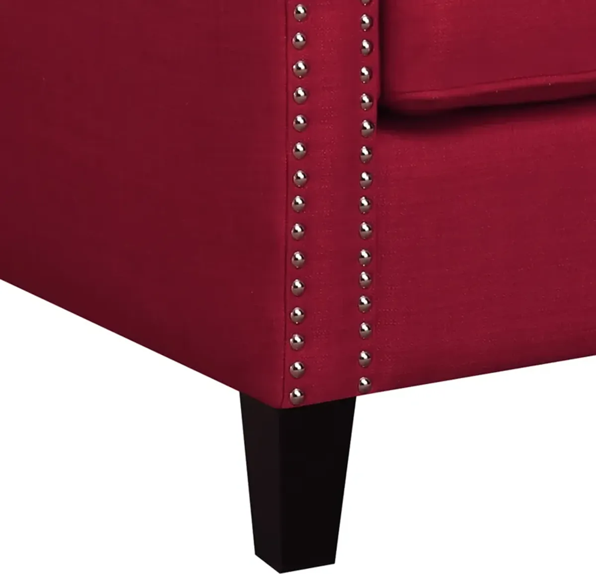 Adonis Accent Chair - Red