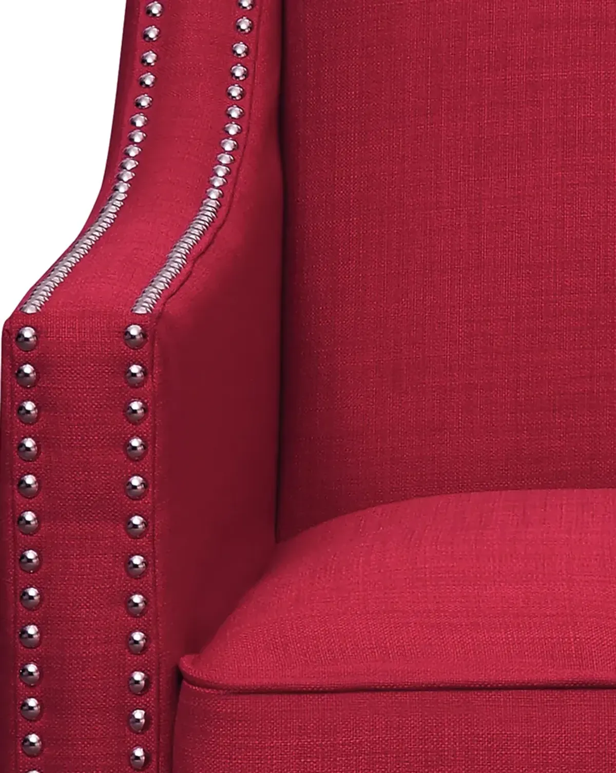 Adonis Accent Chair - Red