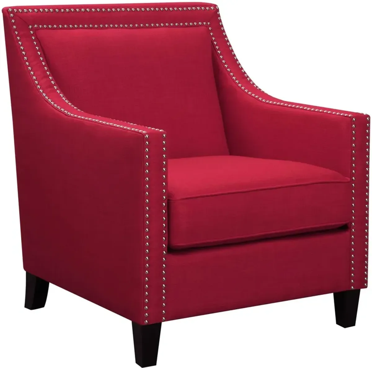 Adonis Accent Chair - Red