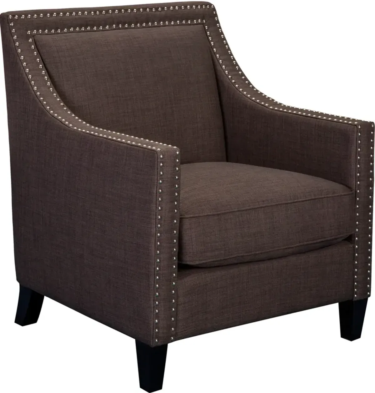 Adonis Accent Chair - Chocolate