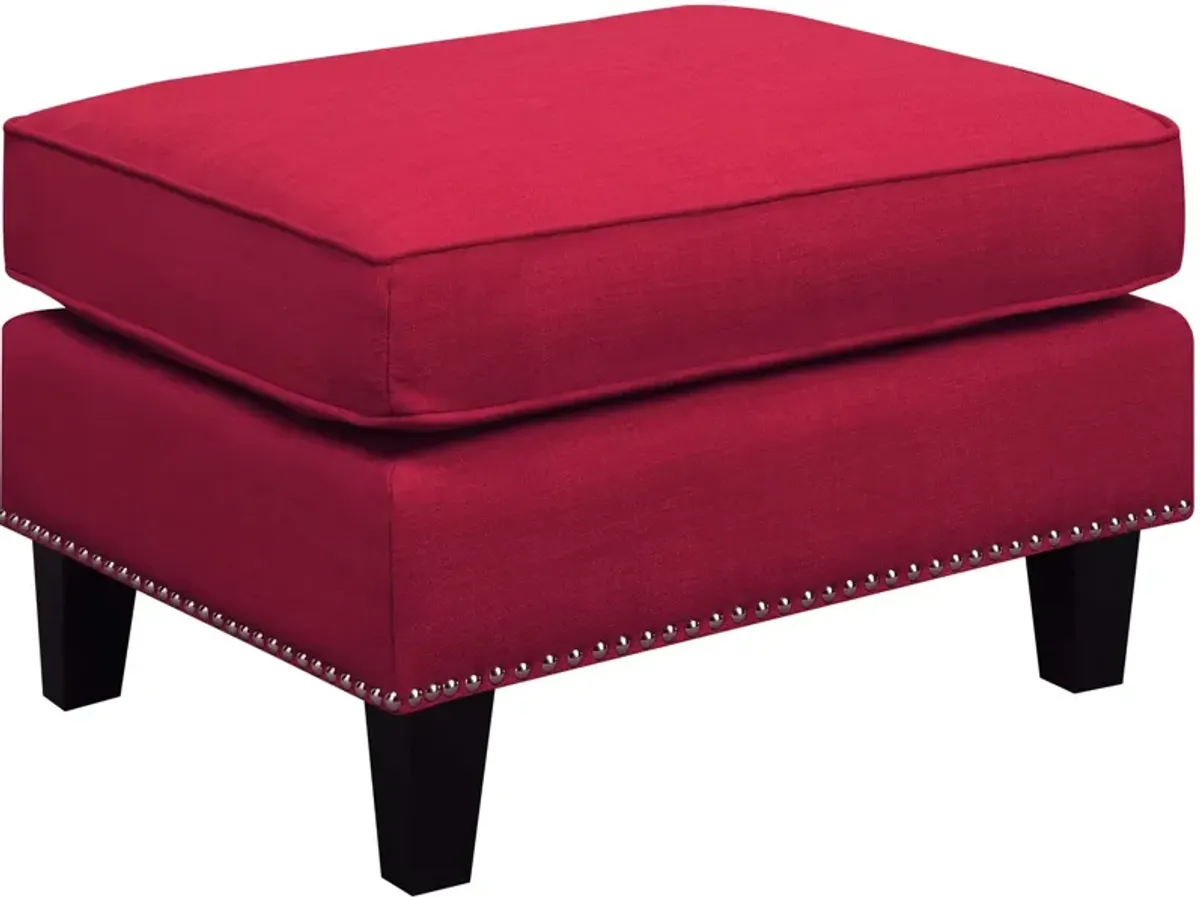 Adonis Ottoman - Red