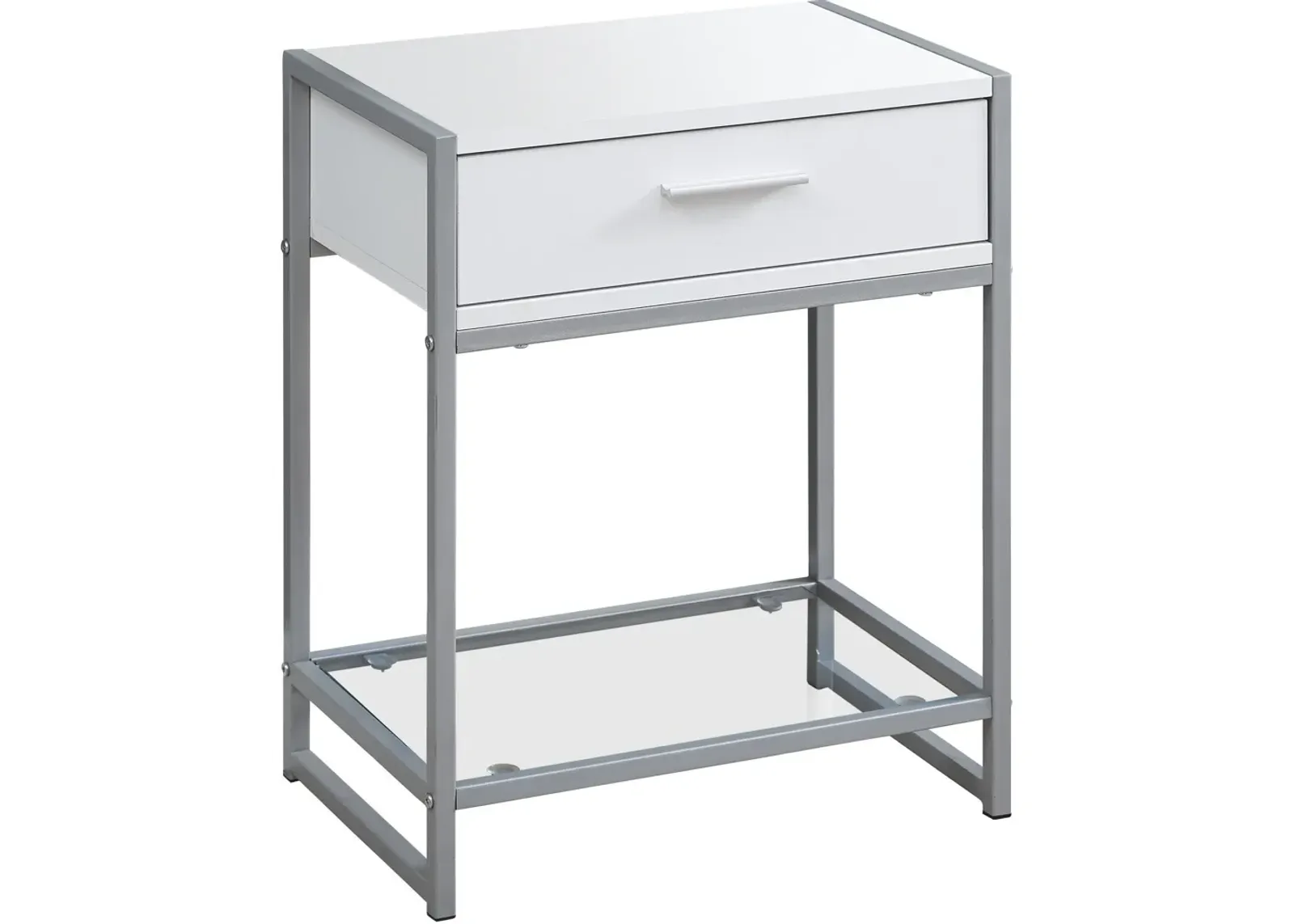 Velma Nightstand - White/Gray