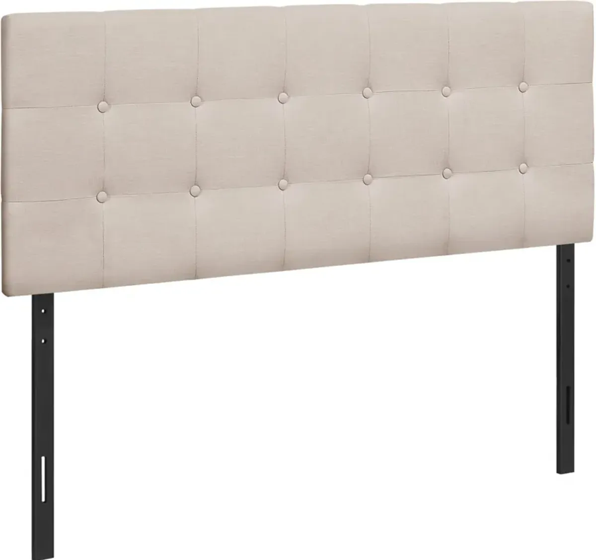 Kennedy Full Upholstered Headboard - Beige