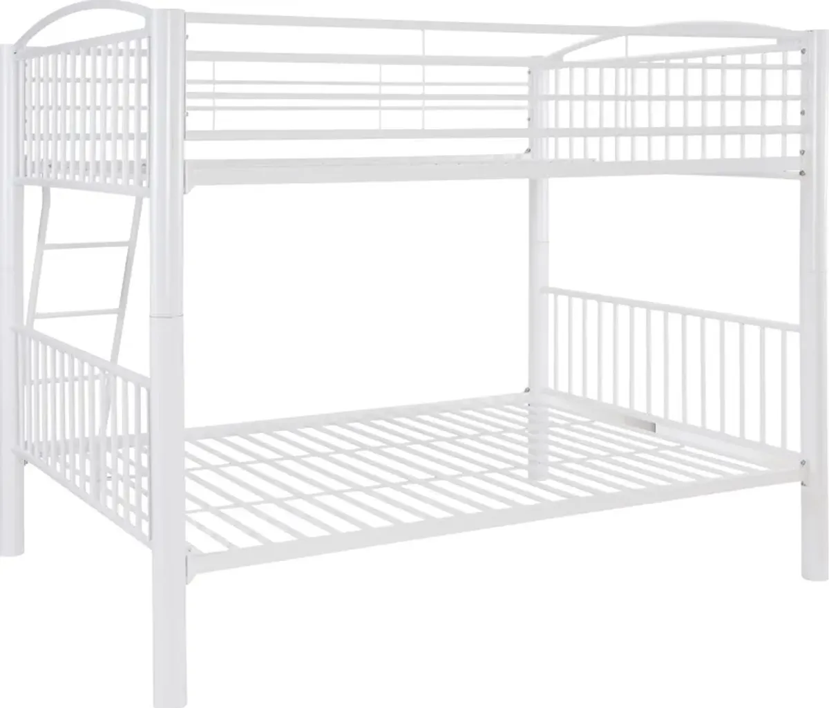 Rufio Full Over Full Bunk Bed - White