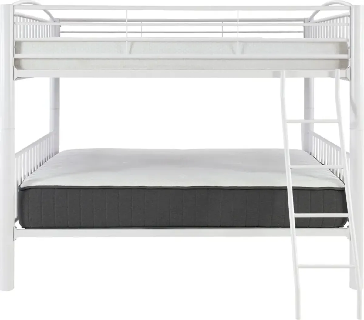 Rufio Full Over Full Bunk Bed - White