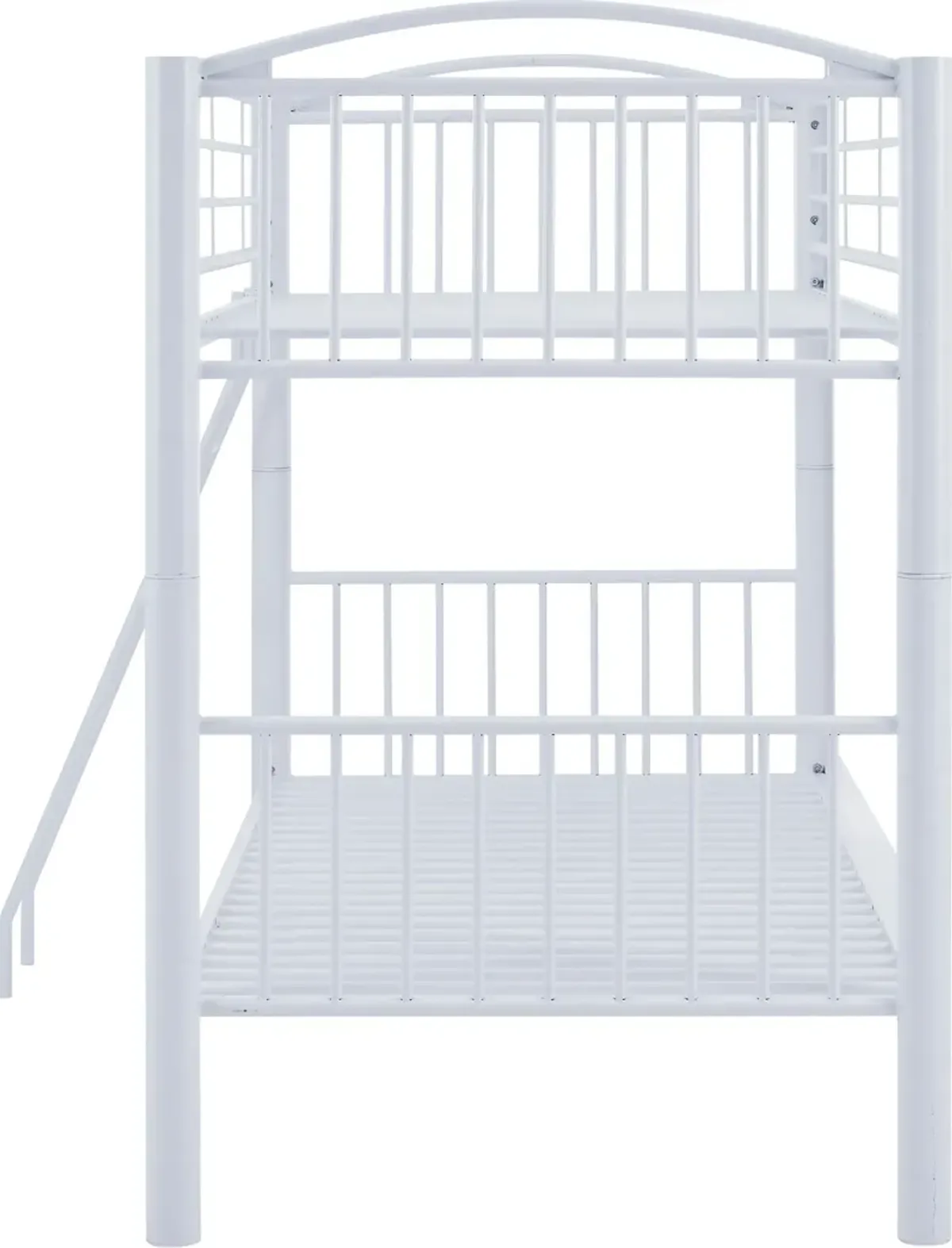 Rufio Twin Over Twin Bunk Bed - White