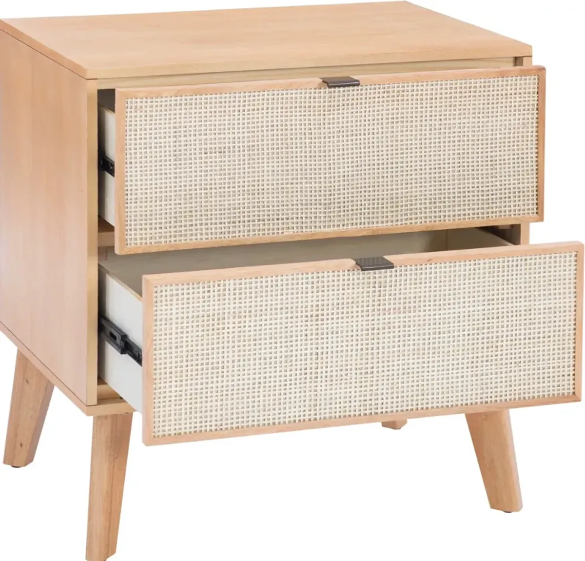 Argo 2 Drawer Nightstand - Natural