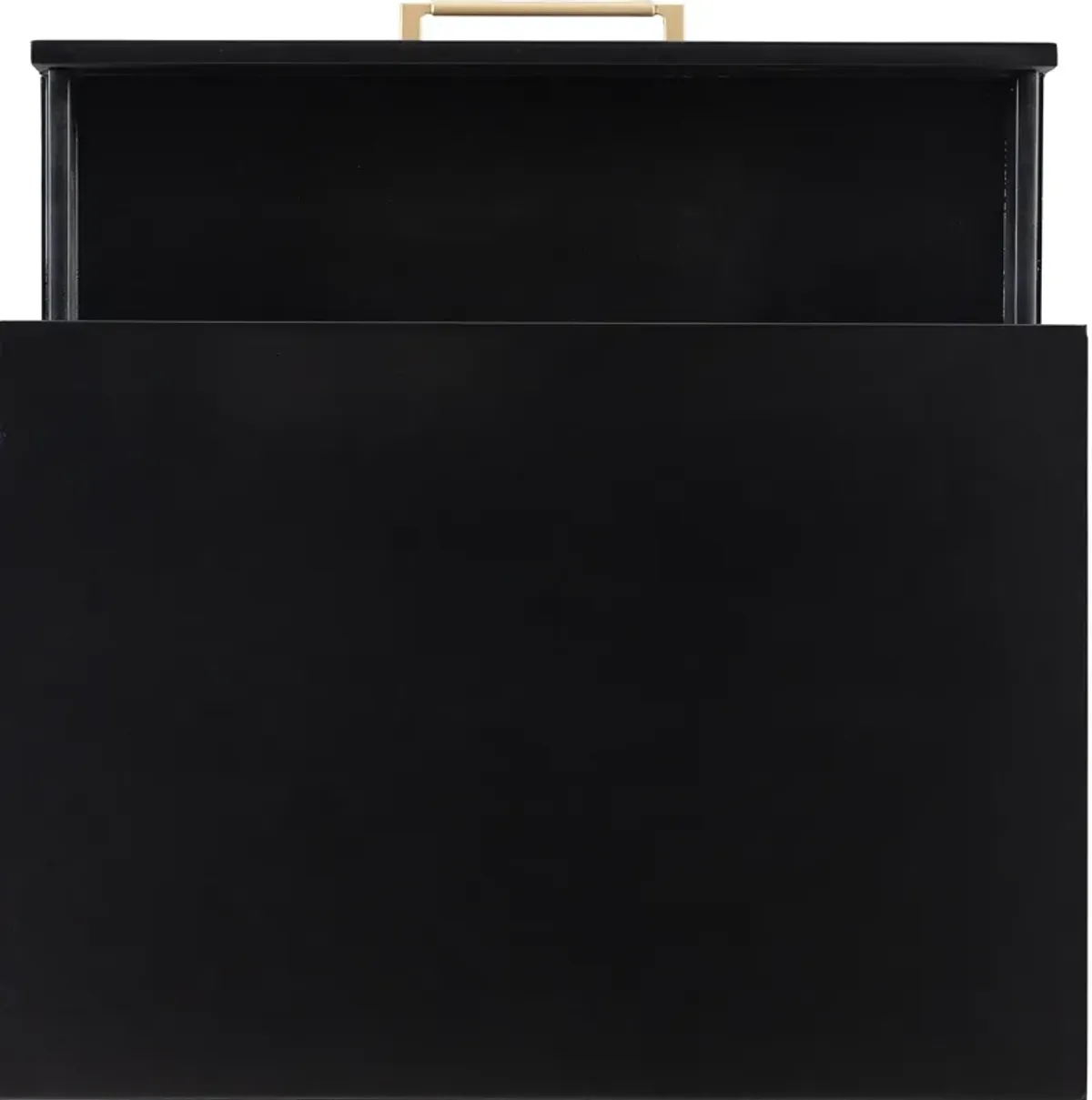 Sumo 2 Drawer Nightstand - Black