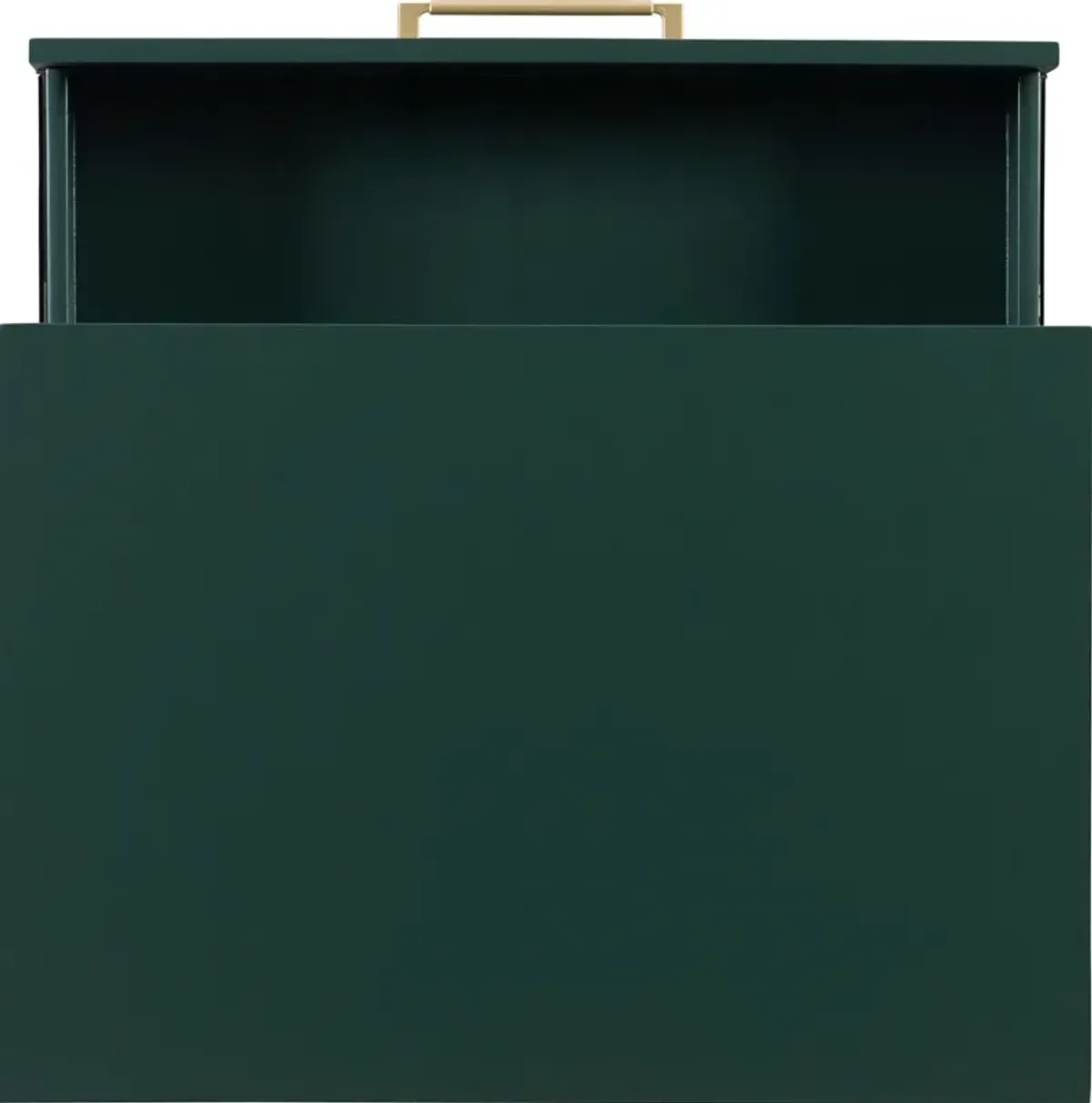 Sumo 2 Drawer Nightstand - Dark Green