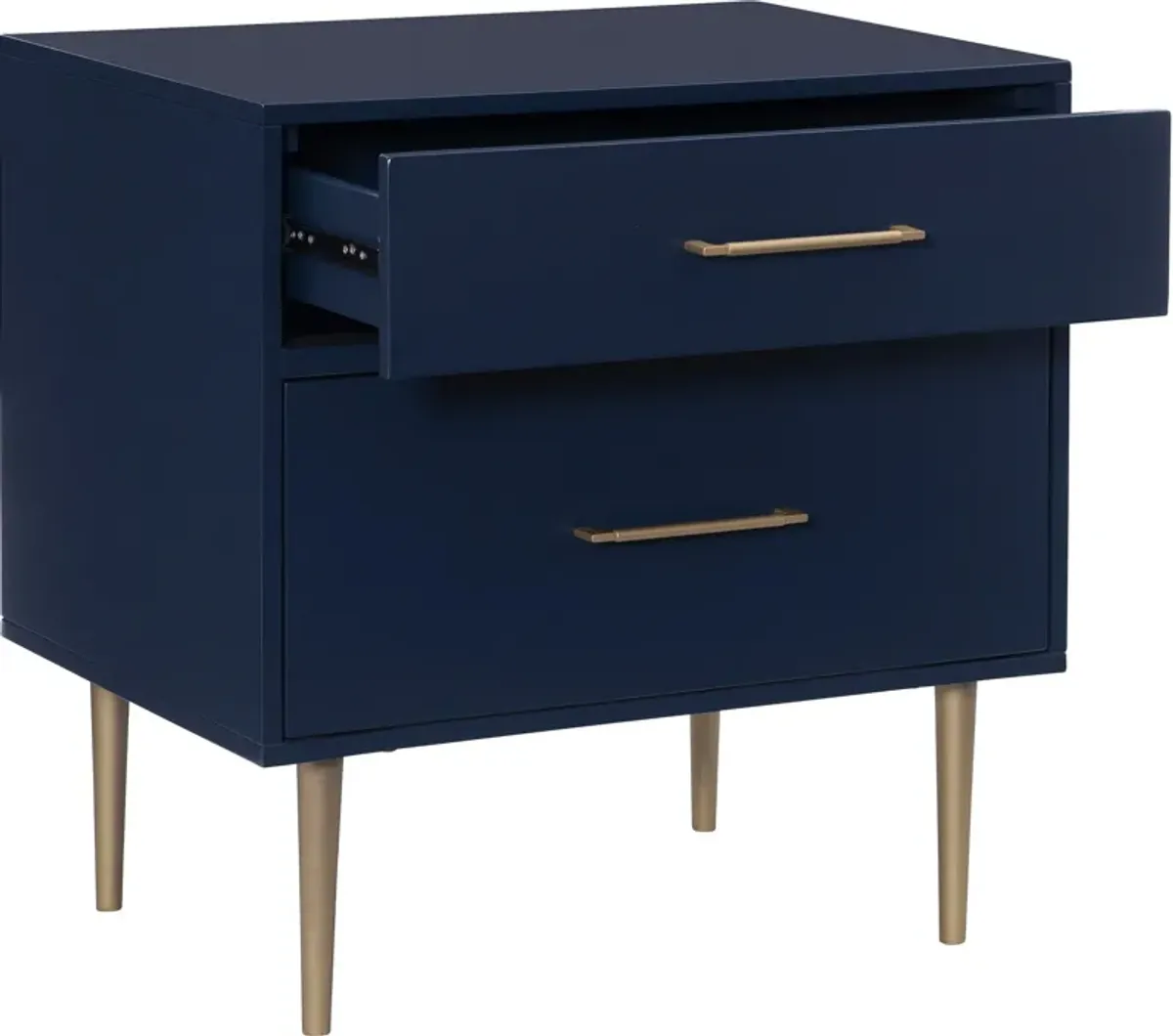 Sumo 2 Drawer Nightstand - Navy