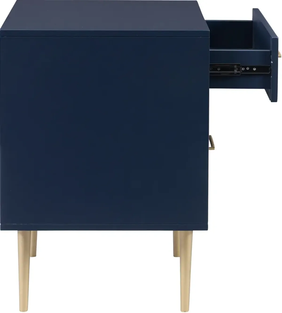 Sumo 2 Drawer Nightstand - Navy