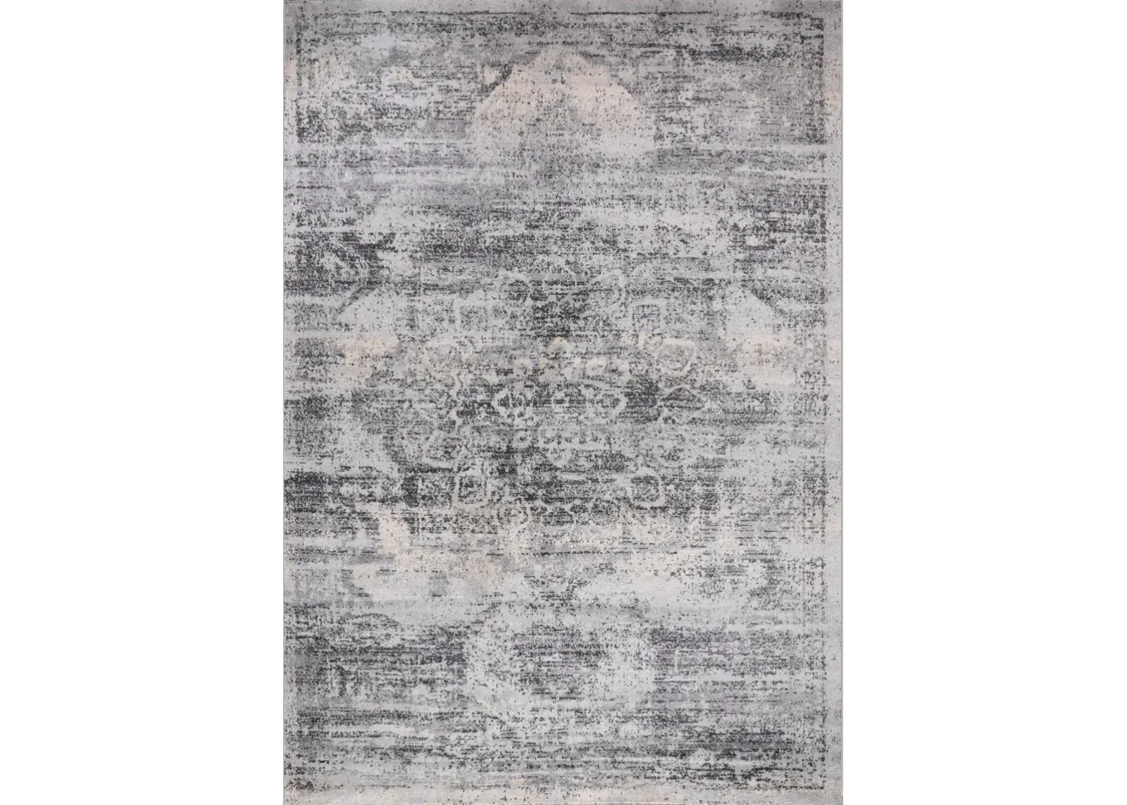 Pennyroyal 5' x 7' Area Rug - Gray/Cream