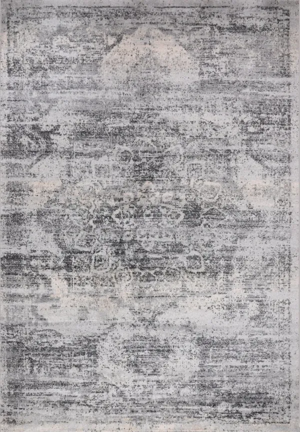 Pennyroyal 5' x 7' Area Rug - Gray/Cream